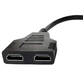 HOT-HDMI Splitter Multimedia Interface HDMI-Adapteren til HDMI HD Led-Lcd-Tv Understøtter To Tv På Samme Tid