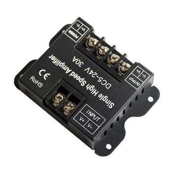 LED Strip Forstærker 30A dc 5 v -24V Enkelt Høj Hastighed Forstærker for Enkelt Farve LED Strip Power Repeater Controller