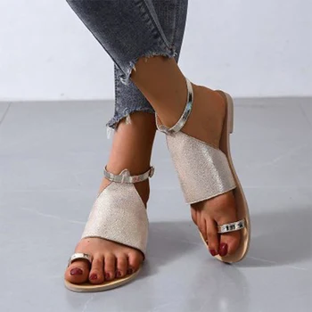 2020 Sandaler Kvinder Sommer Sko Stor Størrelse 43 Kvindelige Casual Fashion Sko Ankel Spænde Sandal Damer, Non-slip Stranden Fodtøj