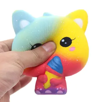 Jumbo Is Kat Langsom Stigende Stress Relief Galaxy Toy Squishy Samlinger Diy Produkter Langsom Rebound Is Kat