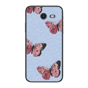 Smukke sommerfugl mønster Telefonen Tilfælde Skroget Til Samsung Galaxy J 4 3 5 6 7 8 EU-2018 Plus 2017 Sort Shell Kunst Celle TPU Cover