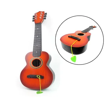 Kreative 6 Strenge Børn Uddannelsesmæssige Mini Guitar (Brun)