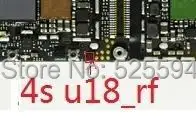 20pcs/masse Originale nye baseband power IC diode U18_RF til iphone 4s 4GS U18 RF bundkort fix del