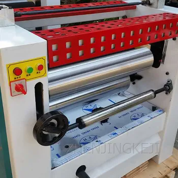 Semiautomatisk Coating Maskine Træbearbejdning fræsemaskine Belægning Træbearbejdning Mekanisk Dobbelt-sidet Coating Maskine