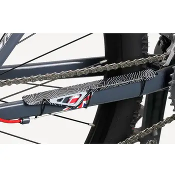MTB Cykel Cykel Kæde Beskyttelse Cover Sticker med 3 Montér Remmen