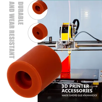 1 sæt 3D-Printer Dele Varme Seng Silikone Kolonne Mounts Nivellering Dele