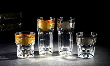 Bøhmisk Krystal Whisky Glas Sæt, der er importeret fra tjekkiet whisky glas masse