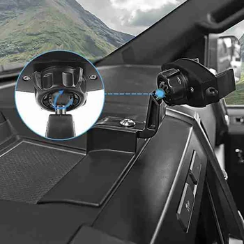 Universal 360 Graders Bil GPS Mount Phone Holder Dashboard Mobiltelefon holder til Ford F150 -2020