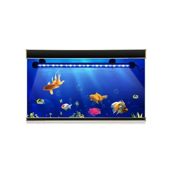 LED Akvarium undervands Lys IP68 under vand lys 19cm/29cm/39cm/49cm RGB-hvid warmwhite led fiskeri lys Vandtæt