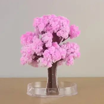 Kreativ Visuel Magi Kunstige Sakura Træer Dekorative Voksende DIY Papir, Træ Nyhed Baby Legetøj Blomst Udforske Videnskab Gave