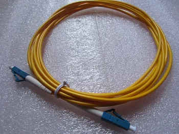 Gratis Forsendelse 3,0 mm 10 M SM Simplex LC/UPC at LC/UPC LC-LC-Fiberoptiske Patch kabel-Jumper-Kabel