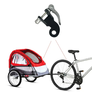 Baby Trække Hovedet Cykel Trailer Kobling Stål Cykel Trailer Hitch-Mount-Adapter Attachment Stål Hitch CouplerAccessories