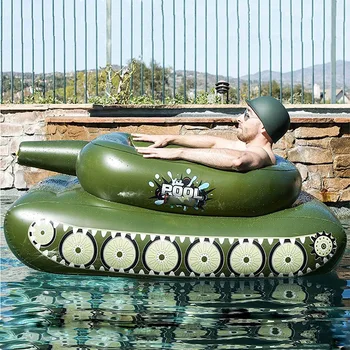 Nye Oppustelige Svømning Ring Swimmingpool Tank Tryk Jet Vand Spray Pistol