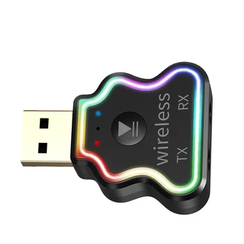 USB bluetooth-audio-adapter bluetooth-5.0-modtageren sender to i en bil hænder-gratis plug and play