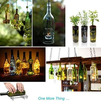 DIY Glas Flaske Cutter Maskine Af Vin, Øl, Champagne Flasker Skærende Værktøj til Hjemmet Bar AUG889