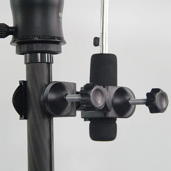 2 i 1 Camera Flash Paraply Holder Klip klemmebeslag Støtte til Stativ Lys Stå Udendørs Fotografering
