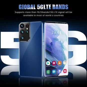S28 Pro+ 16 512GB Globale Version Ny 6000mAh 6.1 tommer 5G Mobiltelefon 10 Core Mobiltelefon 4G Smartphone Netværk