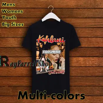 Kehlani Rap Hip Hop 90'erne Retro-Hyldest Vintage T-Shirt T-Shirt T-Shirts Overdimensionerede Herre Mode Originalitet Grafisk Shirts