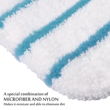 Microfiber Steam Mop Cleaning Pad for Damp Moppe FSM1630 FSM1616, Del FSMP20