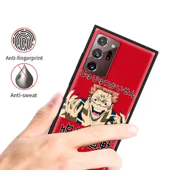 Jujutsu Kaisen Animationsfilm Mobiltelefon Case For Samsung Note 20 S21 Ultra 10 S20 Plus 20 9 8 10Lite S20 FE Deluxe-Soft Cover Coque