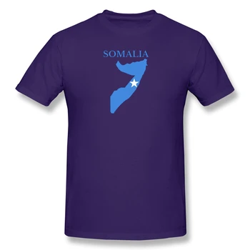 Man Somalia Flag Kort 
Usa,
Stolt,
Hvid,
Gay Hverdag Afslappet skjorte