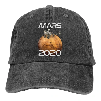 Mars 2020 Rover Mission Baseball Cap Toppede capt Sport Unisex Udendørs Brugerdefinerede Mars 2020 Occpy Mars Hatte