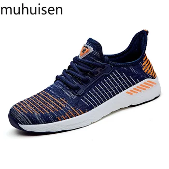 2019 Spring Nye Mænd Sko Lac-up Mænd Casual Sko Letvægts Komfortable, Åndbar Par Walking Sneakers Feminino Shoes