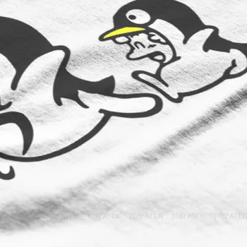 Dr Krise Arale Pengin Senbei Manga Ren Bomuld TShirt Gachan Pingviner Basic T-Shirt I Overstørrelse Mænd T-Shirt Nye Trendy Design