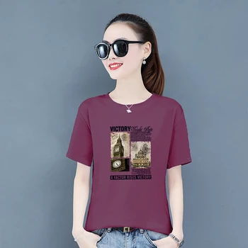 2021 Nyt Design, God Kvalitet Fabrik Mode Hot Salg Kvinder er Overdimensioneret Bomuld kortærmet T-Shirt