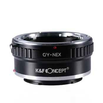 K - &F-adapter til Contax Yashica mount-objektiver til Sony E-mount-kamera NEX krop a5000 A7II a7r3
