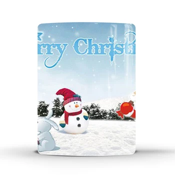 1stk Nye Glædelig Jul Magic Krus farveskift Krus Keramisk Kop Mælk Kop Kaffe Krus Gave til Din Familie børn Børn Elskere