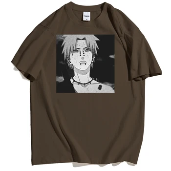 2021 Sommeren Mænds T-shirt Japansk Anime Hvirvel Rulle Sort Print Mode Mænds Shirt Stor Størrelse Streetwear til Mænd Casual Brand