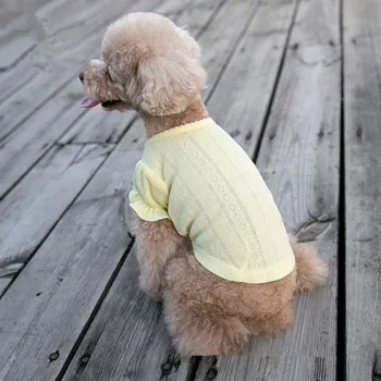 Søde Jordbær Dog T-shirt til Sommeren Kat, Hund, Hvalp, Tøj, t-Shirt Chihuahua Yorkie Hvalp Kostume Pommerske Puddel Tøj
