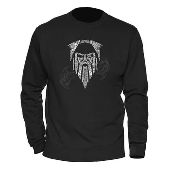 Homme Tøj Viking Vintage Udskrivning Toppe I 2020, Holde Varm Vinter Sweatshirts Mænd O-hals Hættetrøjer Sjove Streetwear Fritids-Hoody