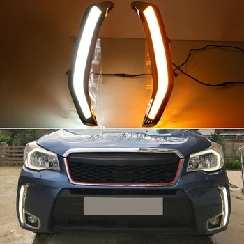 For Subaru Forester 2013-2016 LED KØRELYS Kørelys Kofanger Tåge Lys Kørsel Lampe