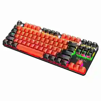 Mekaniske Tastatur K100/k200 Konkurrencedygtige 26 Nøgler uden Punch 87 Taster, to-farve moderne Spil Par Tastatur