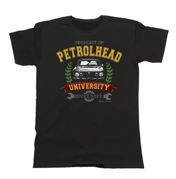 Mænd T-shirt Ejendom Petrolhead Universitet Coupe Dept. Alfa Romeo Gtv sjove t-shirt-nyhed tshirt kvinder