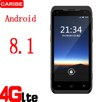 CARIBE PDA Android UHF Håndholdte Aktive RFID-Læser 1D 2D-Stregkode Scanner