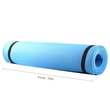 Trænings-og yogamåtte 1730*610*6mm Anti-slip Tæppe EVA Gymnastik Sport Sundhed Tabe Fitness Motion Pad Mand, Kvinder, Sport Mat