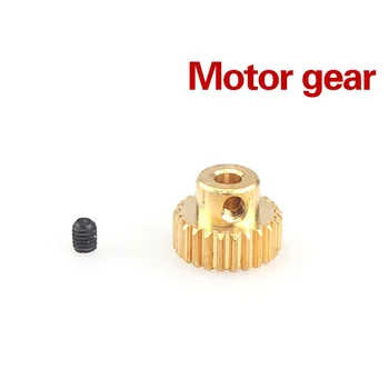Børsteløs Upgrade Kit Motor, ESC, Modtager, Servo Motor Gear Indstillet til Feiyue FY01 FY03 FY07 1/12 RC Bil Opgradering Dele