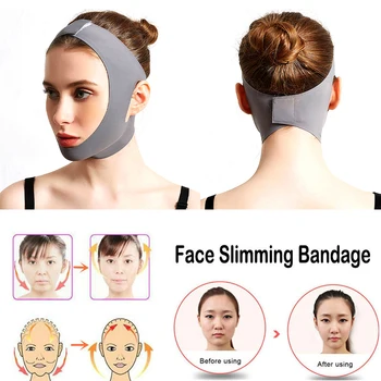 Tcare Ansigt V Shaper Facial Slankende Plaster Afslapning Lift Op Bælte Form Lift Reducere Dobbelthage Ansigt En Ny Operation Band Massage Ny