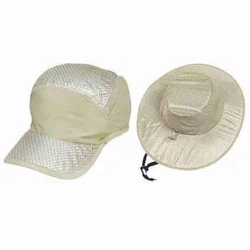 Udendørs Fiskeri Hat Unisex Solbeskyttelse Køling Ice Cool Sun Hat Åndbar Og Komfortable Strand Udendørs Fiskeri Hat