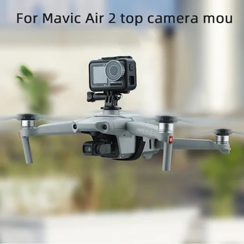 Top Extension Kit Kamera Fyld Lys Beslag Mount Holder til DJI Mavic Luft 2 Droner for Osmo Handling-Action-Kamera
