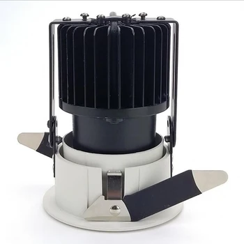 YRANK Dæmpbar LED Downlight Varm og kold Hvid AC85-265V LED Forsænket Loft Lamper 10W 15W 20W Indendørs Belysning Spot Lys 6stk