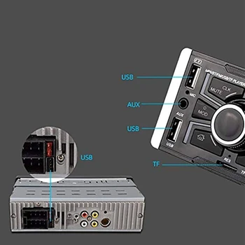 Mobiltelefon lærred Sammenkobling Dual USB-Hurtig Opladning Bluetooth Car MP5 Afspiller Bil MP4 Vært MP3 Radio