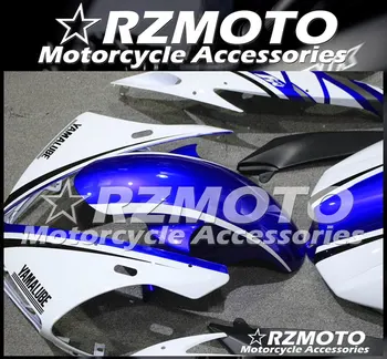 Høj kvalitet sprøjtestøbe Nye ABS Motorcykel Fairing kits, passer til Yamaha YZF R1 2004 2005 2006 brugerdefinerede Hvid Blå Sort