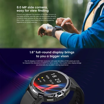 H7JA Lavere-Consuption Stabile Bluetooth-kompatible Forbindelse til Kospet Prime S Smartwatch med Stor Hukommelse, Dual