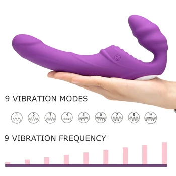 Dildo Vibrator Sex Legetøj,Fjernbetjening Kvindelige Stimulere Klitoris Voksen -Spot Massager til Lesbiske og Kvinder,sex Shop