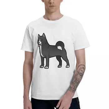 Sommeren Mænd Fashion T-shirt American Akita Graphic Tee Mænd ' s Basic kortærmet T-Shirt Sjove Toppe 2021 Høj Kvalitet Bomuld Tee