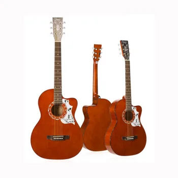Folkemusik Guitar 38 Inches 21 Bånd Klasse Nybegynder Cloud Cedar Guitar Instrument